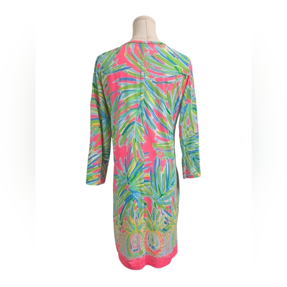 Lilly Pulitzer Beacon Palm Lead Sheath Dress Size Small - Picture 2 of 4